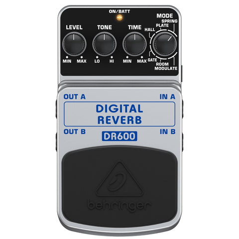 Buy Behringer DR600 Digital Reverb Guitar Effects Pedal