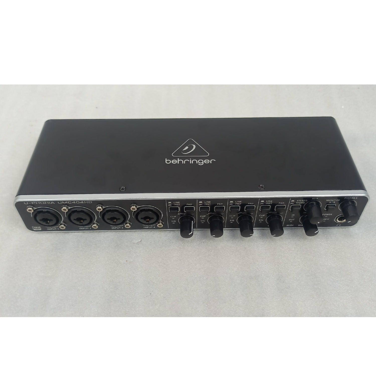 Behringer U-PHORIA UMC 404HD 24-Bit USB Audio Midi Interface - Open Box