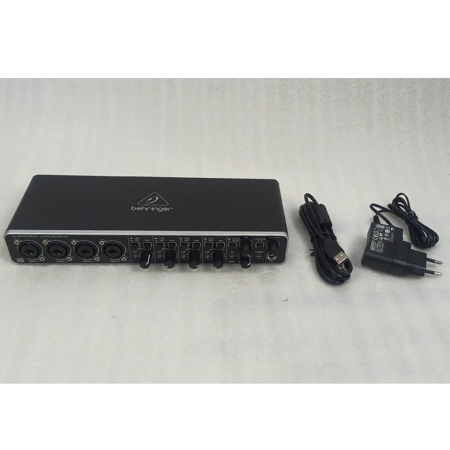 Behringer U-PHORIA UMC 404HD 24-Bit USB Audio Midi Interface - Open Box