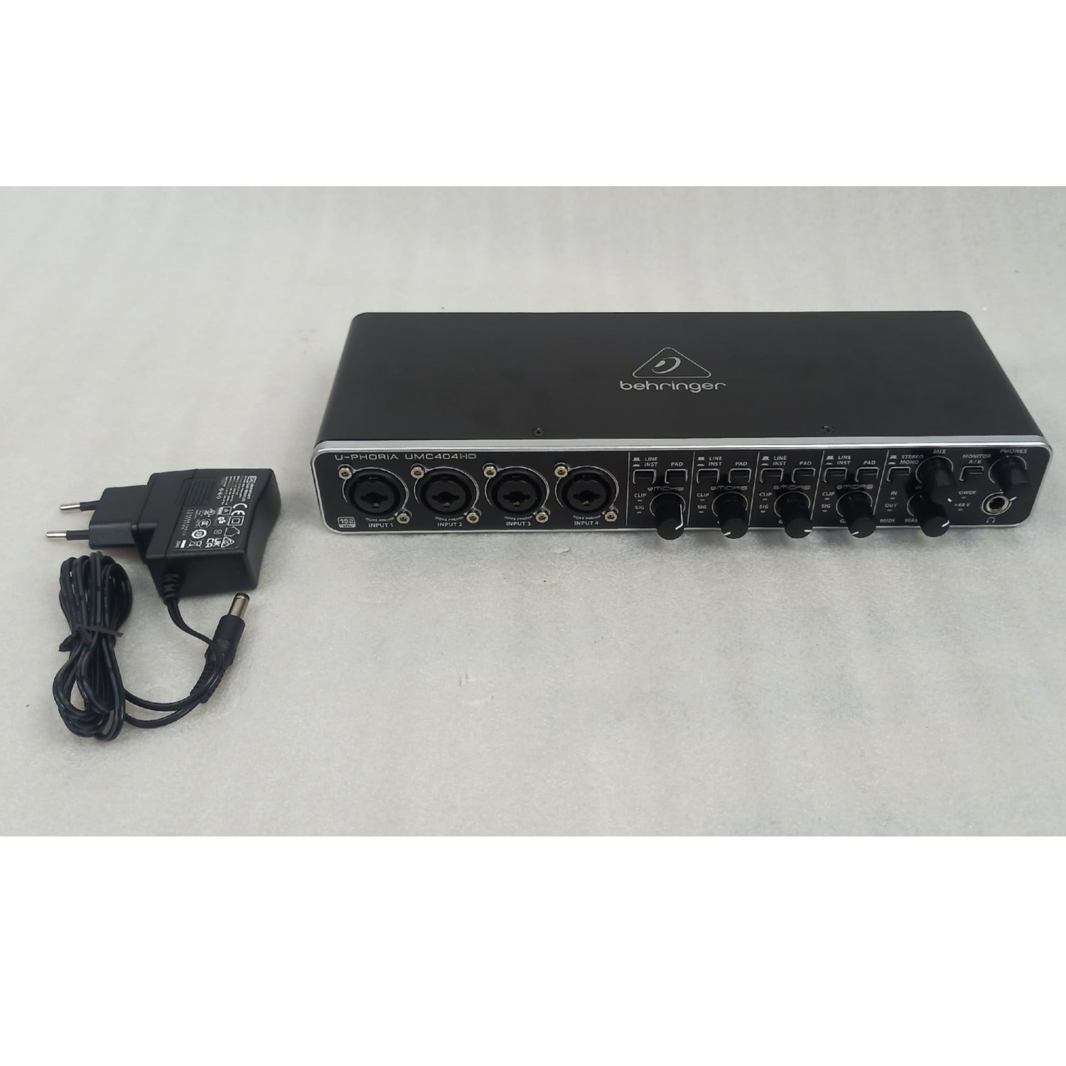 Behringer U-PHORIA UMC 404HD 24-Bit USB Audio Midi Interface - Open Box
