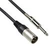 Bespeco BSMM500 XLR 3P Male/Jack Mono Microphone Cable