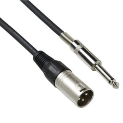 Bespeco BSMM500 XLR 3P Male/Jack Mono Microphone Cable