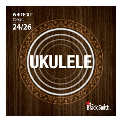 Black Smith Ukulele Strings Concert - .024 / .026 Black Smith Whitegut Ukulele Strings
