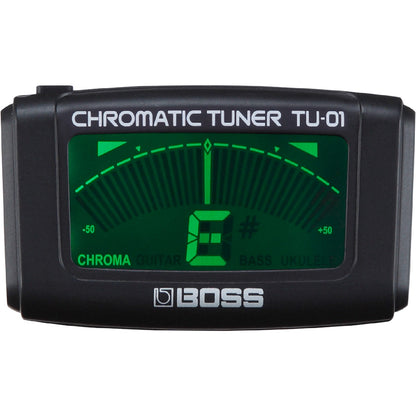 BOSS TU 01 Clip On Chromatic Tuner