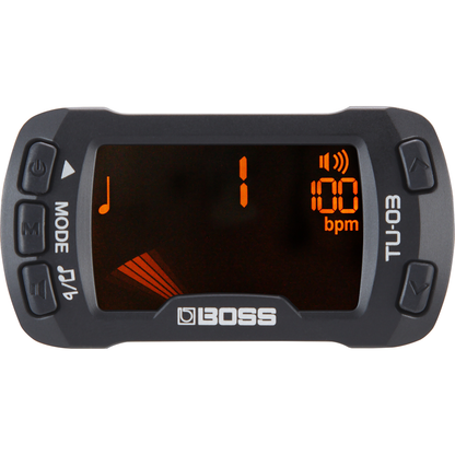 BOSS TU-03 Clip On Tuner & Metronome