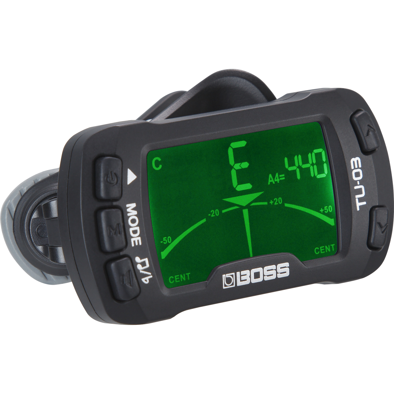 BOSS TU-03 Clip On Tuner & Metronome