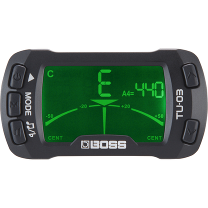 BOSS TU-03 Clip On Tuner & Metronome