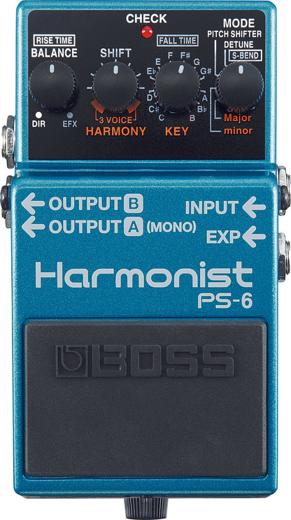 Boss PS-6 Harmonist Pitch Shifter Guitar Effects Pedal