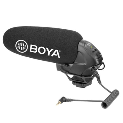 Boya Condenser Microphones Boya BY-BM3031 On-Camera Super-Cardioid Condenser Shotgun Microphone