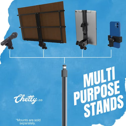 Chetty DT15 3-in-1 Portable Tripod Stand for Laptop Tablet Phone