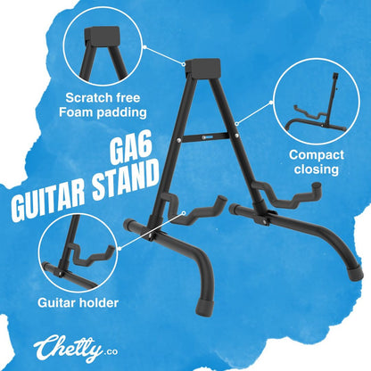 Chetty GA6 A-Type Foldable Guitar Stand