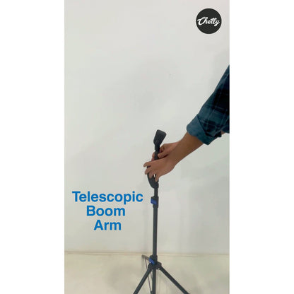 Chetty MT11 Tripod Microphone Stand with Telescopic Boom Arm