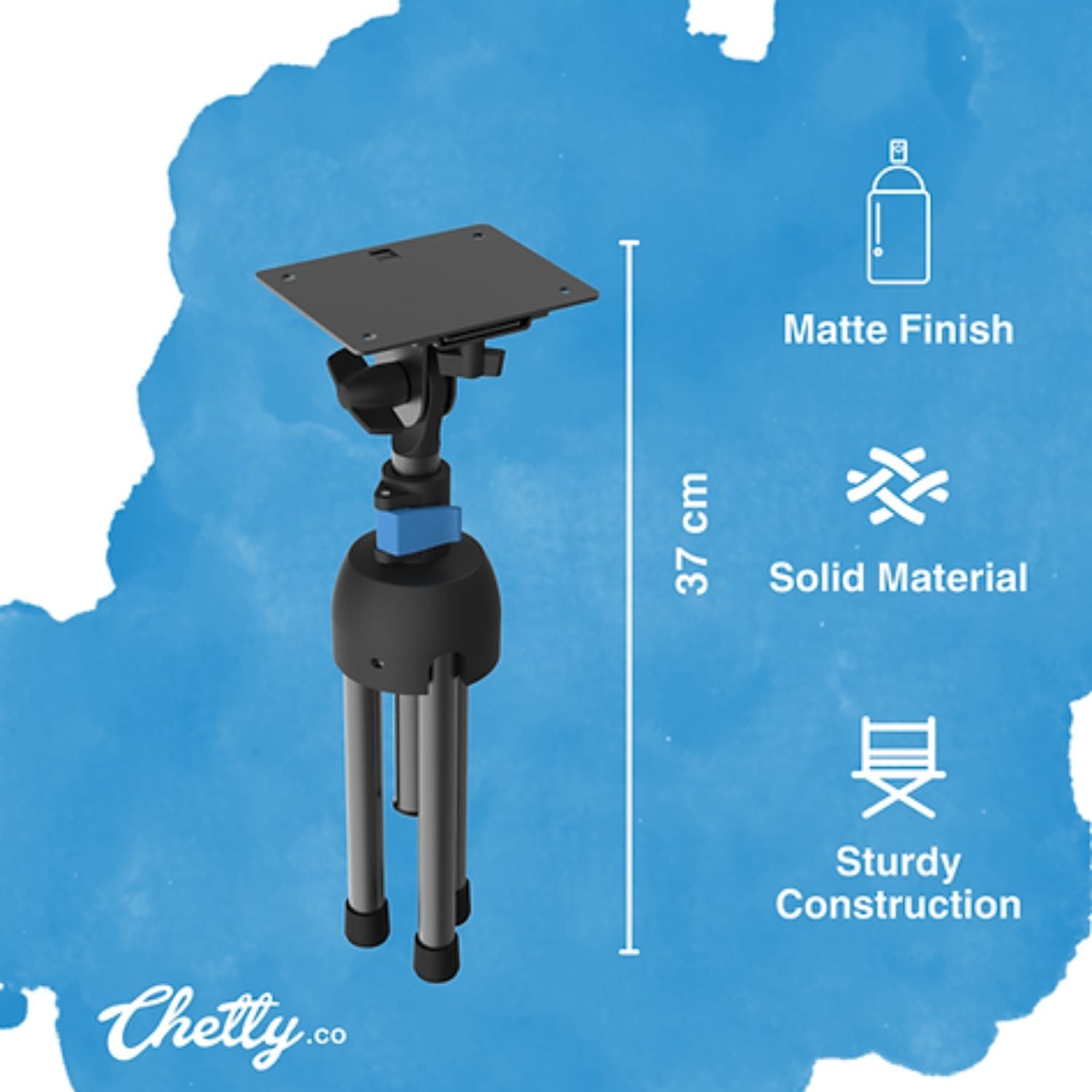 Chetty PS1 Collapsible Octapad Stand with Detachable Plate