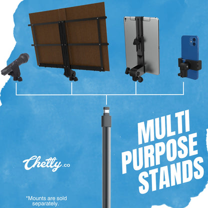 Chetty RT23 Collapsible Tripod Music Stand with Detachable Music Mount