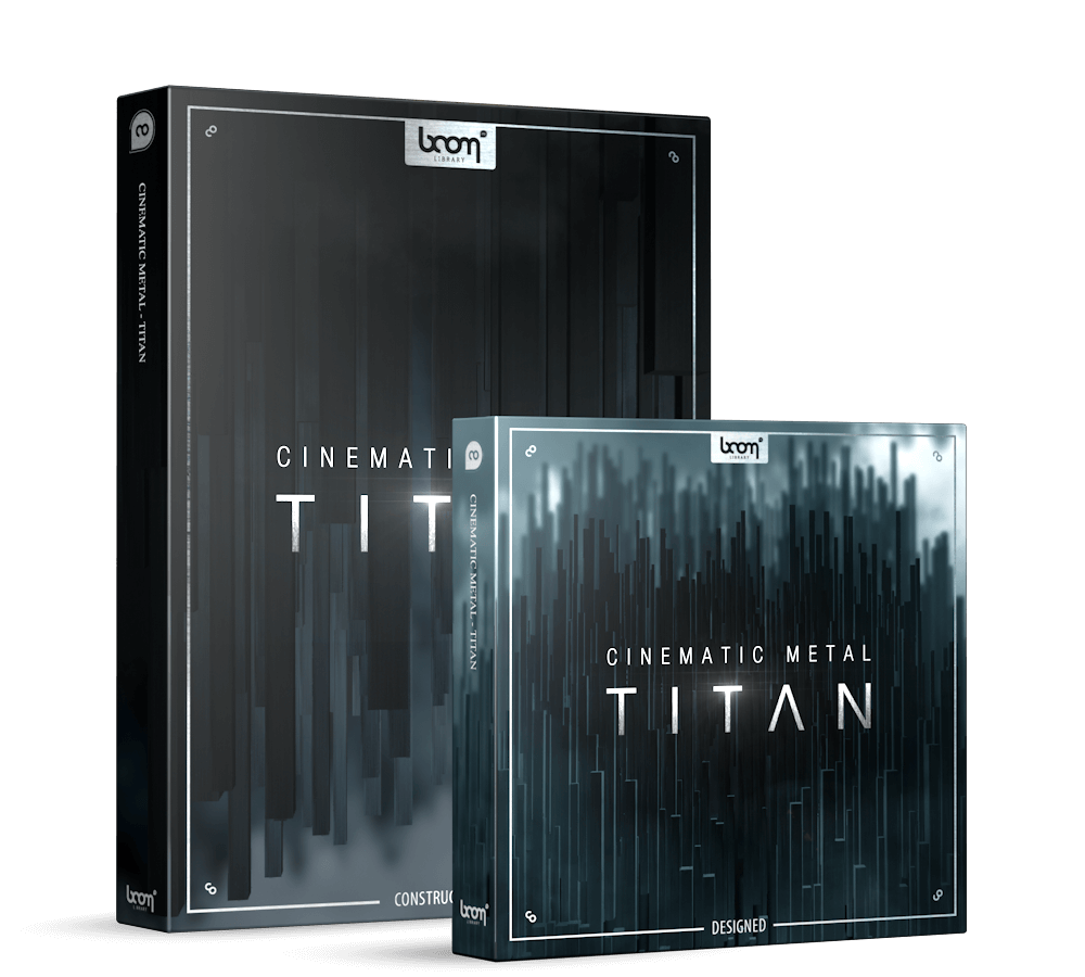 Boom Metal Titan Bundle Sound Effects Library