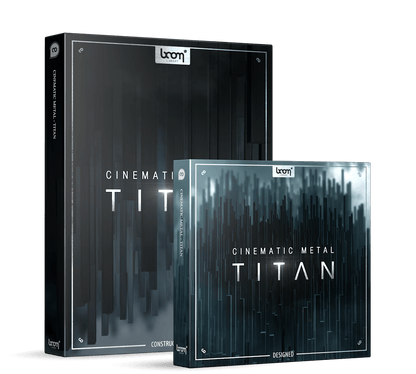 Boom Metal Titan Bundle Sound Effects Library
