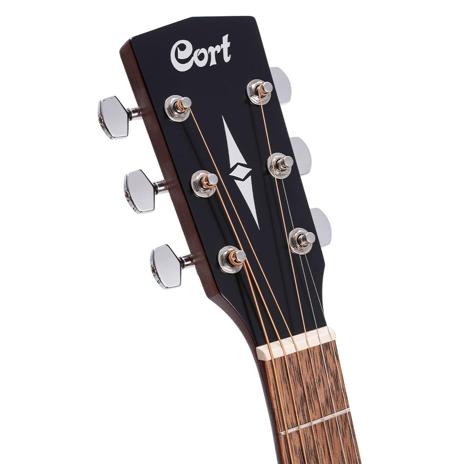 Cort AF510M-OP Concert Body 6 String Acoustic Guitar - Open Pore