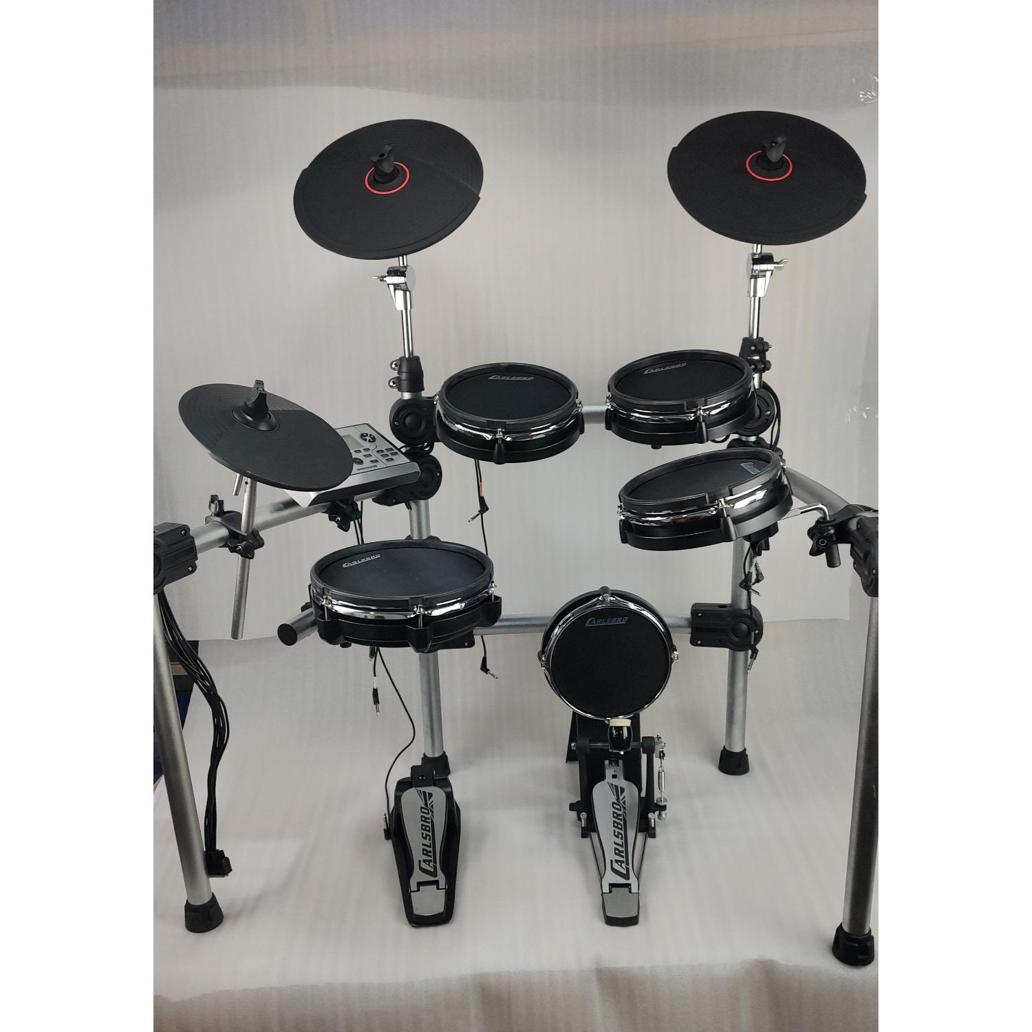 Carlsbro CSD 500 Mesh Compact Electronic Drum Kit with Rechargeable Sound Module - Open Box