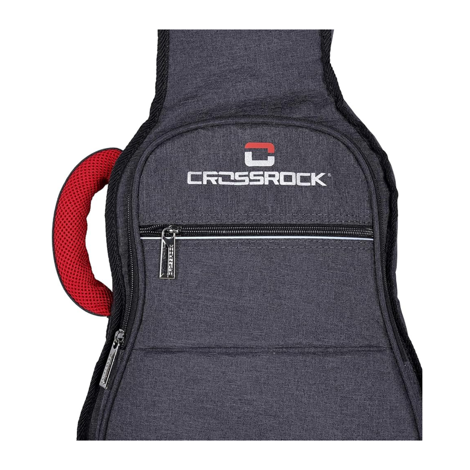 Crossrock CRSG107CUDG Concert Ukulele Gig Bag with 10mm Padding - Dark Grey