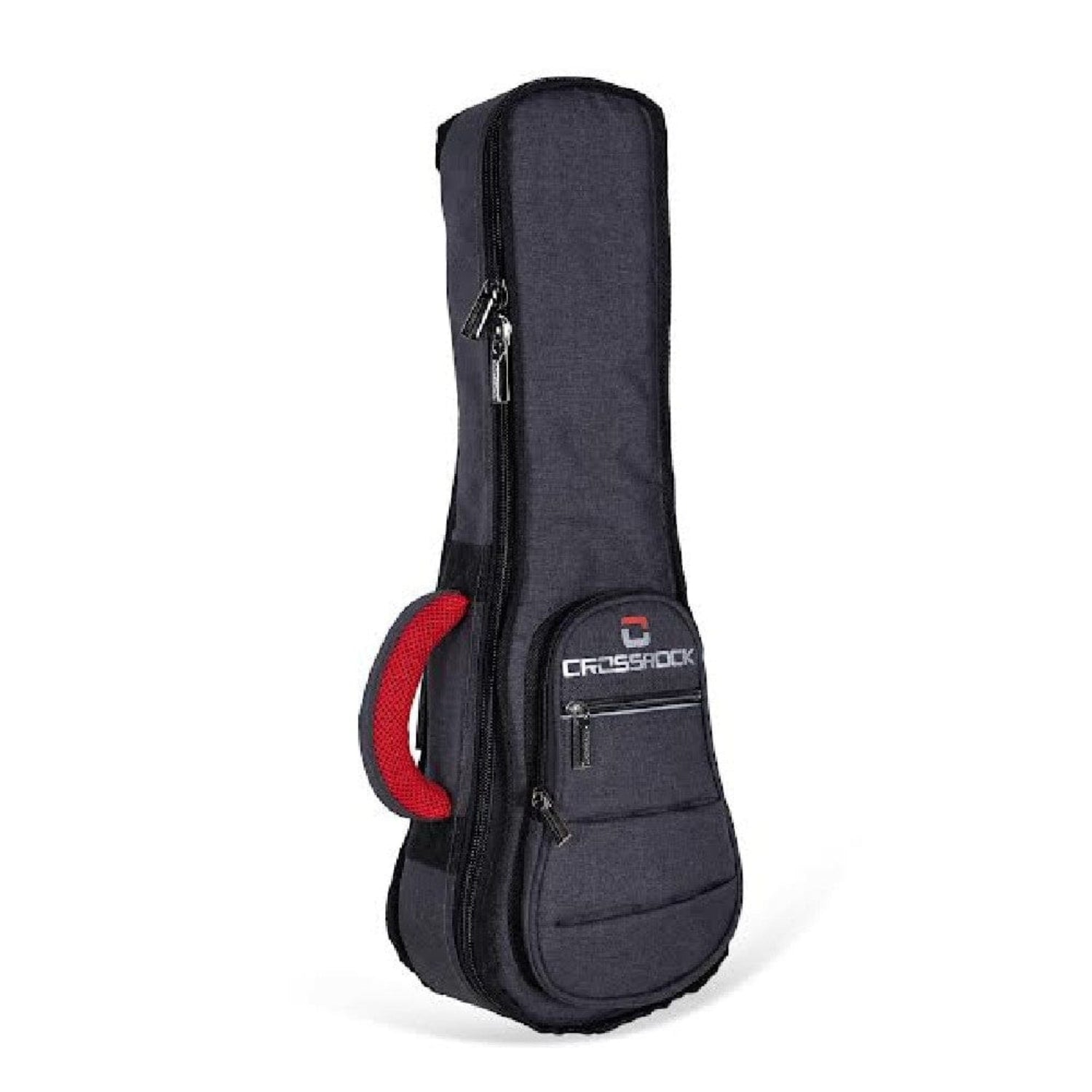 Crossrock Ukulele Gig Bags Crossrock CRSG107CUDG Concert Ukulele Gig Bag with 10mm Padding - Dark Grey