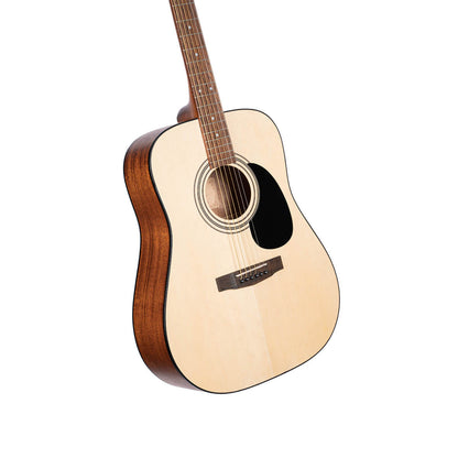 Cort AD810LH-OP Dreadnought Left Handed Acoustic Guitar - Open Pore - Open Box