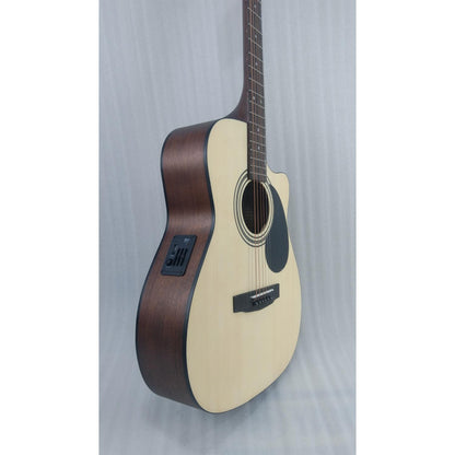 Cort AF515CE 6-String Electro Acoustic Guitar - Open Pore - Open Box