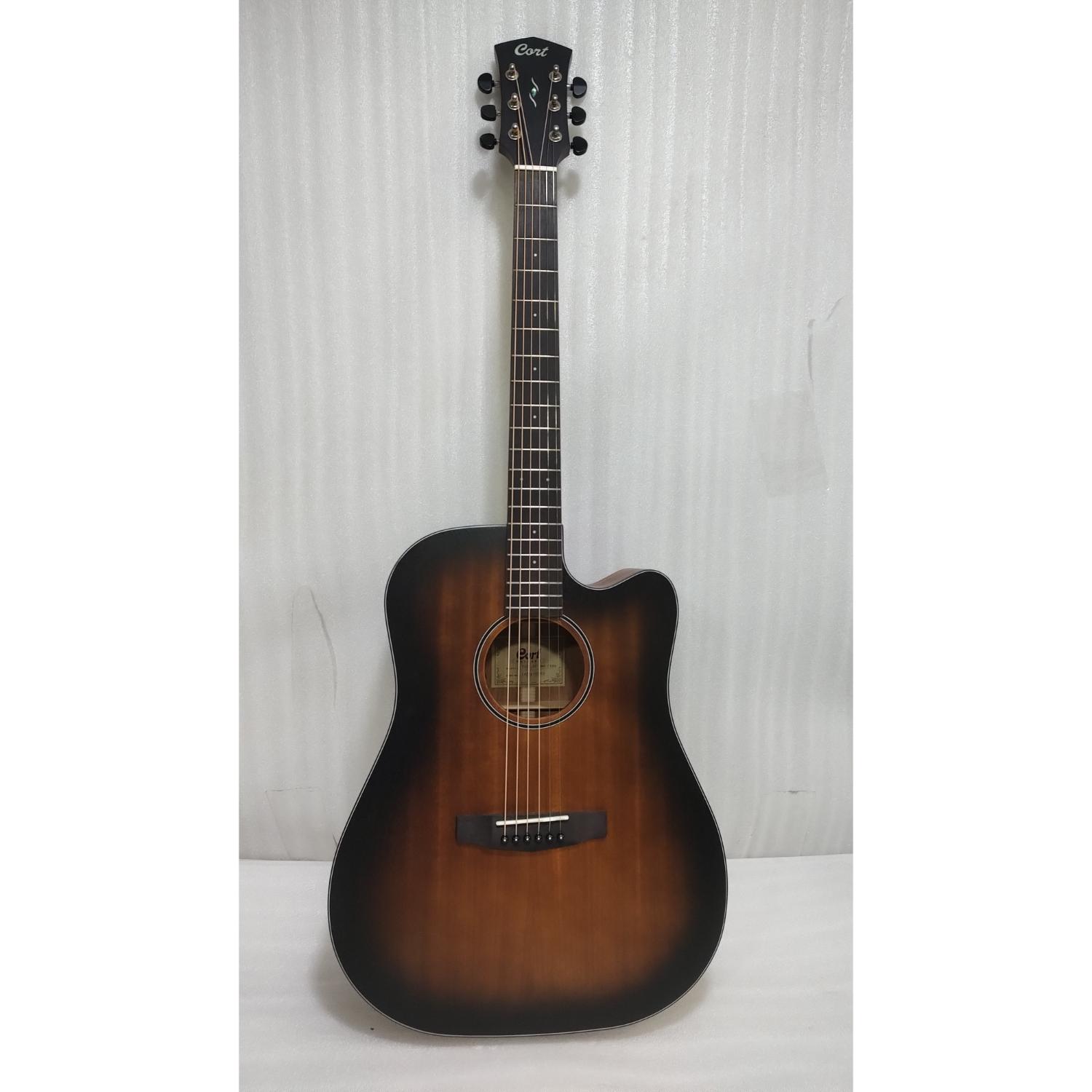 Cort Core Series Core DC All Mahogany Electro Acoustic Guitar With Bag - Open Box B Stock