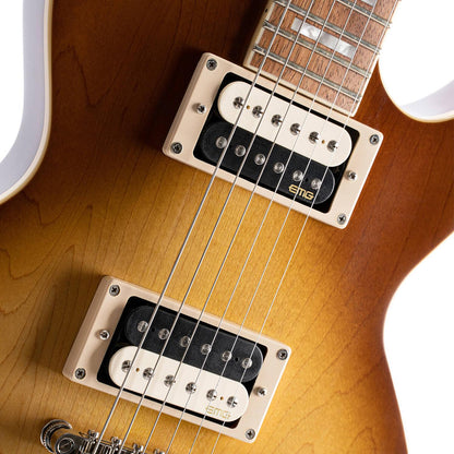 Cort CR300-ATB 6-String Electric Guitar - Aged Vintage Burst