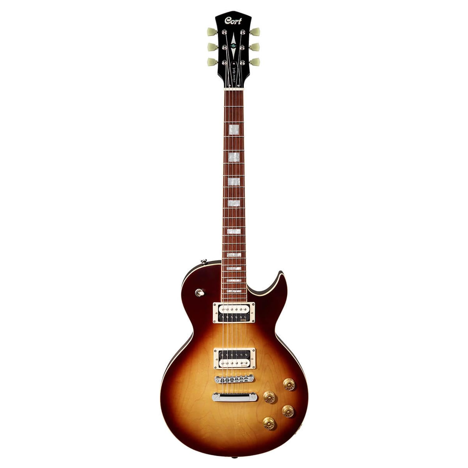 Cort CR300-ATB 6-String Electric Guitar - Aged Vintage Burst