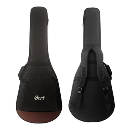 cort electro acoustic guitars cort core oc blackwood 6-strings electro acoustic guitar with bag- open pore light burst