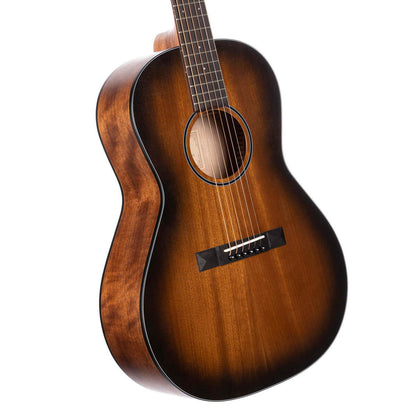 Cort Core Series PE Mahogany 6-Strings Electro Acoustic Guitar With Bag- Open Pore Black Burst