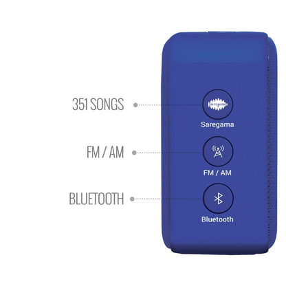 Saregama Carvaan Mini 2.0 Portable Music Player With Bluetooth/FM/AM/AUX