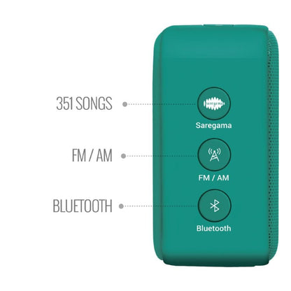 Saregama Carvaan Mini 2.0 Portable Music Player With Bluetooth/FM/AM/AUX