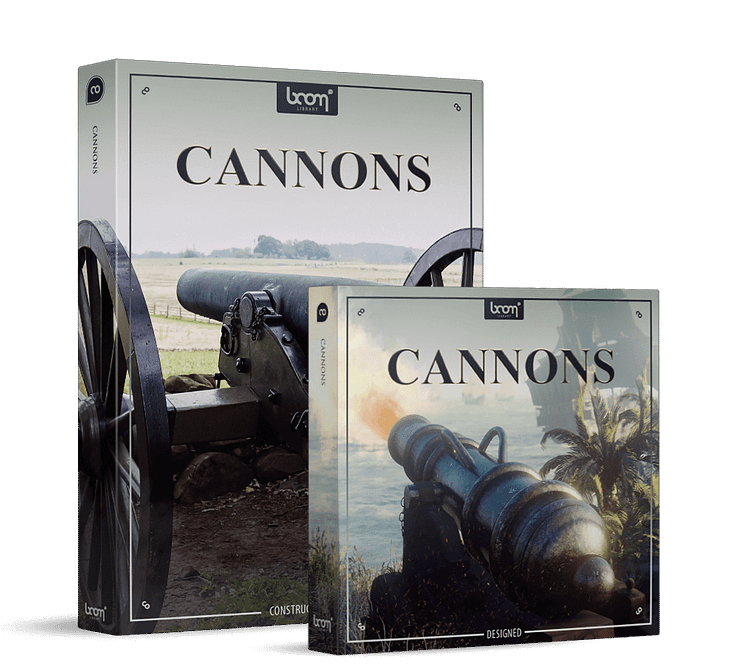 Boom Cannons BUNDLE: Cannon Sound Effects Bundle