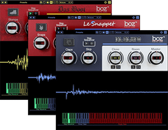 Boz Clap Snap Stomp Bundle Drum Processing Plugin Bundle