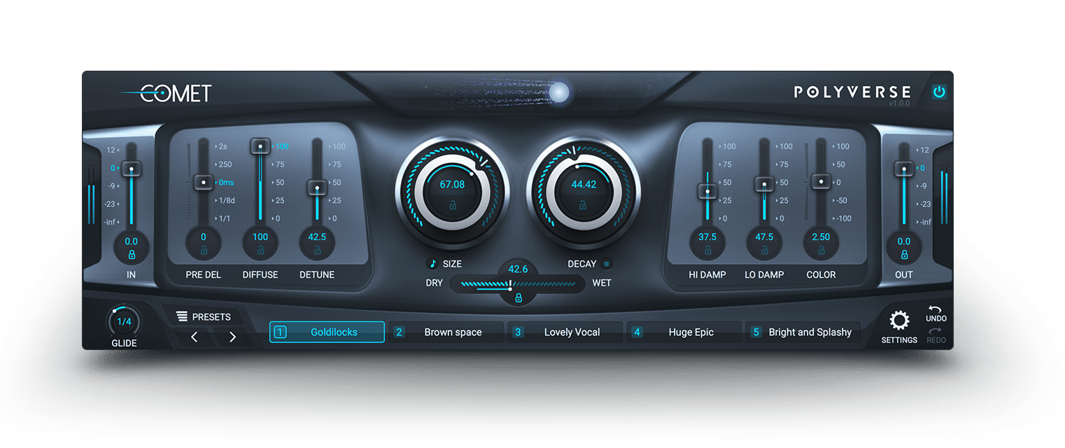 Polyverse Comet Versatile & Lush Reverb Plug-in