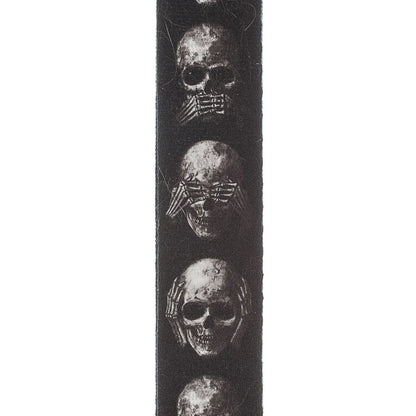 DAddario 50AL01 Muted Skulls Alchemy Woven Guitar Strap