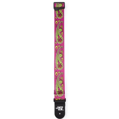 DAddario 50JS14 Paisley Purple Joe Satrani Woven Guitar Strap