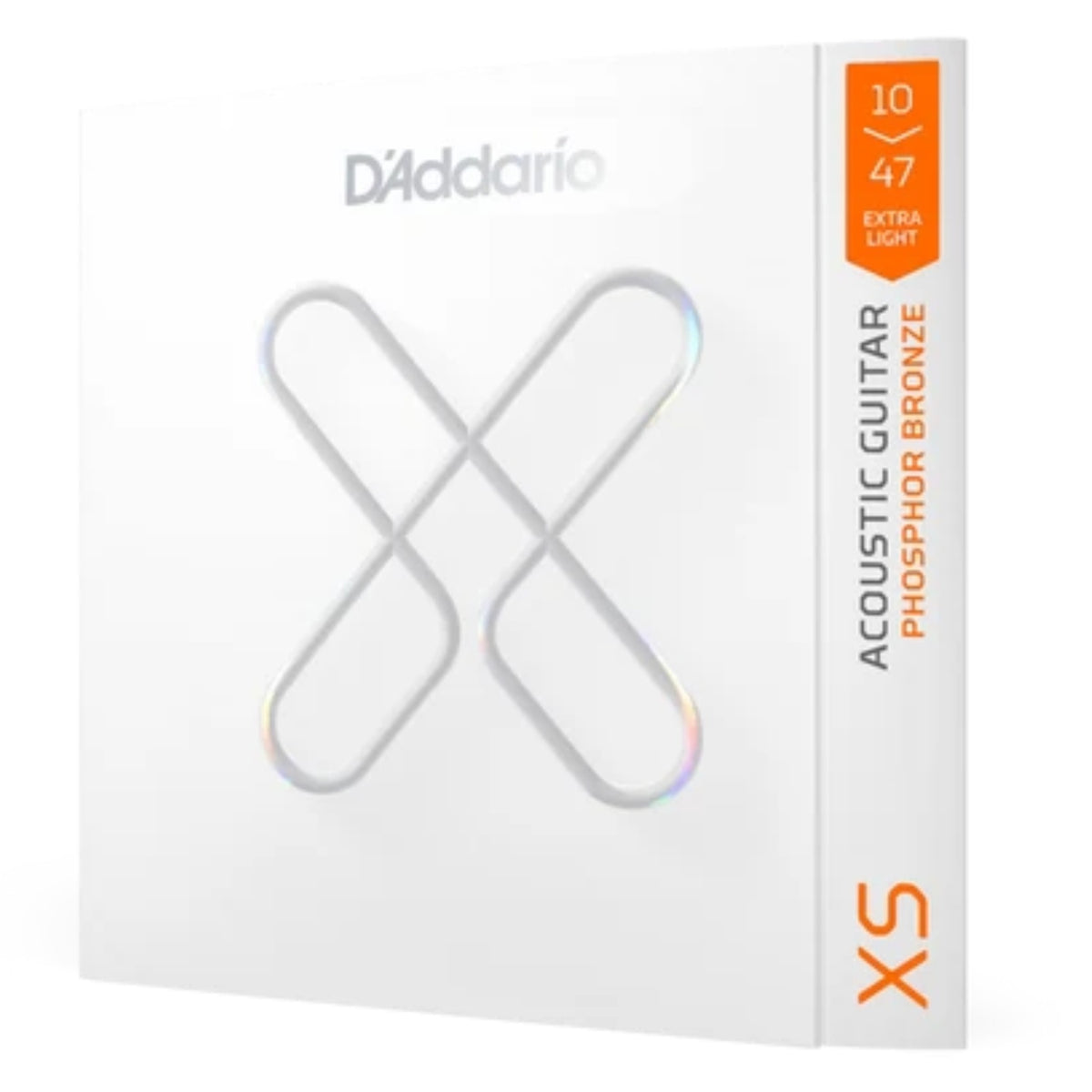 DAddario XSAPB1047 XS Phosphor Bronze Extra Light Acoustic Guitar Strings