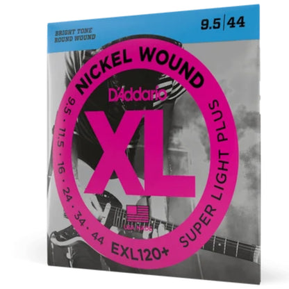 D'Addario EXL120+ Electric Guitar Strings - Nickel Super Light - 0.16-0.44