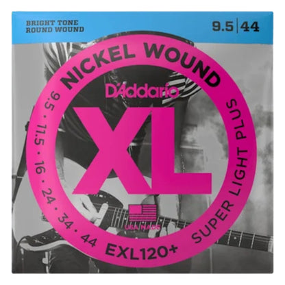 D'Addario EXL120+ Electric Guitar Strings - Nickel Super Light - 0.16-0.44