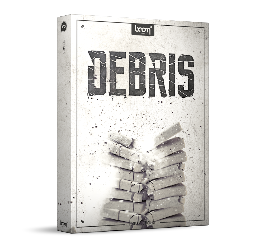 Boom Debris Sound Effects Construction Kit