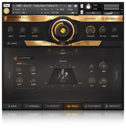 Soundiron Hyperion Brass Elements