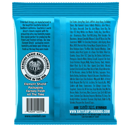 Ernie Ball 2255 Classic Rock N Roll Extra Slinky Pure Nickel 8-38 Electric Guitar String Set