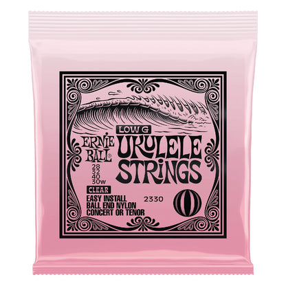 Ernie Ball 2330 Nylon Ball End Ukulele Strings with Wound G