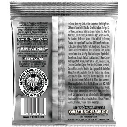 Ernie Ball 3123 Super Slinky Coated Titanium RPS Electric Guitar String Set - 9-42