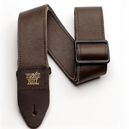 Ernie Ball 2-Inch Tri-Glide Italian Leather Guitar Strap