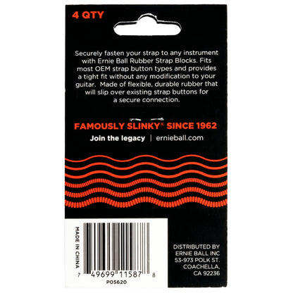 Ernie Ball Strap Blocks - 4 Pack