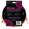 Ernie Ball 18' Braided Straight Angle Instrument Cable