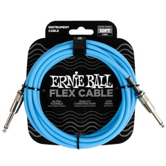 Ernie Ball Flex 10 ft Straight to Straight Instrument Cable